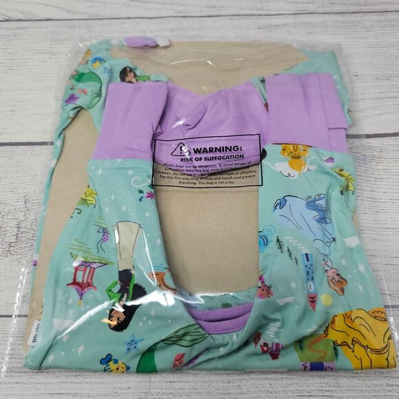 NIB Little Sleepies Disney Princess Dreams Crescent Zippy Size Preemie - Picture 3 of 3